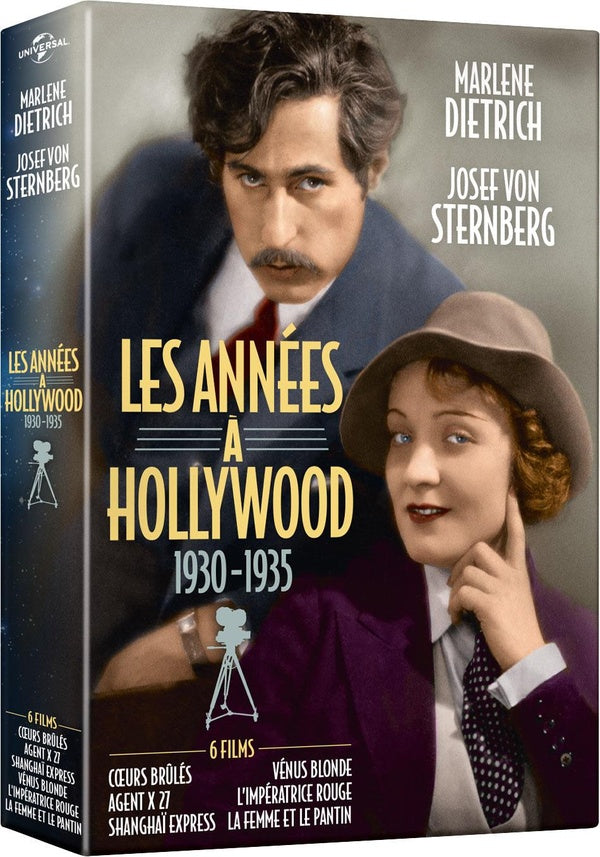 Marlene Dietrich - Josef von Sternberg - Les années à Hollywood 1930 à 1935 - Coffret 6 films [DVD]