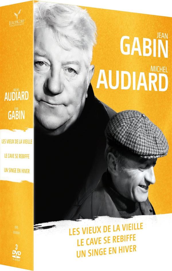 Jean Gabin & Michel Audiard - Coffret 3 films : Les vieux de la vieille + Le Cave se rebiffe + Un singe en hiver [DVD]