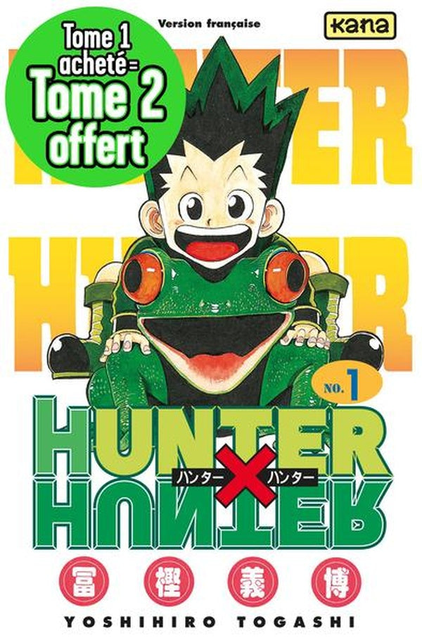 Hunter X Hunter : coffret Tomes 1 et 2