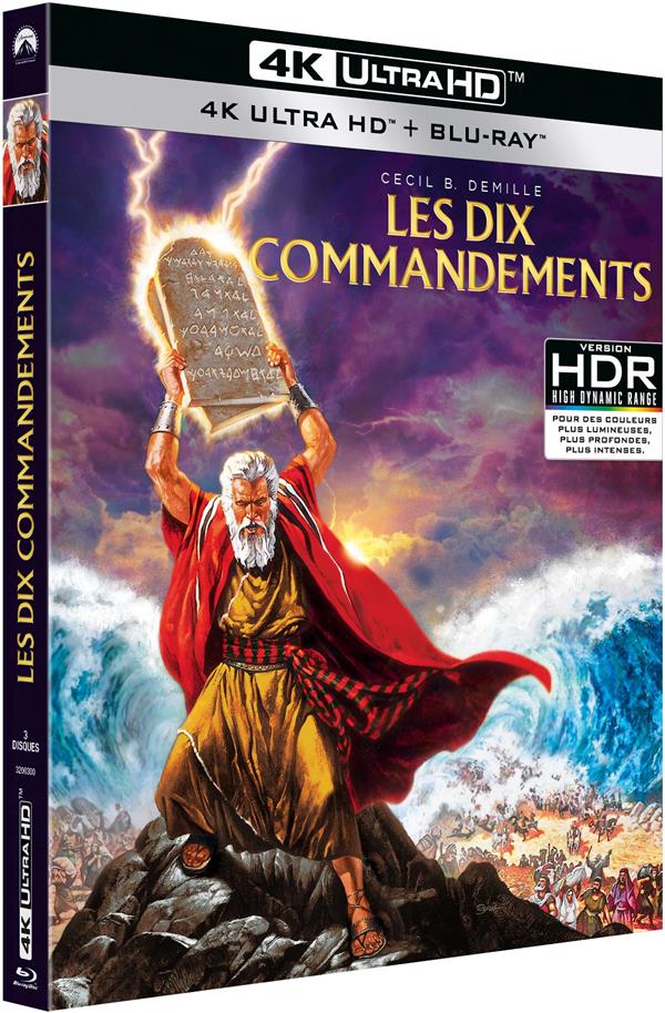 Les Dix commandements [4K Ultra HD]