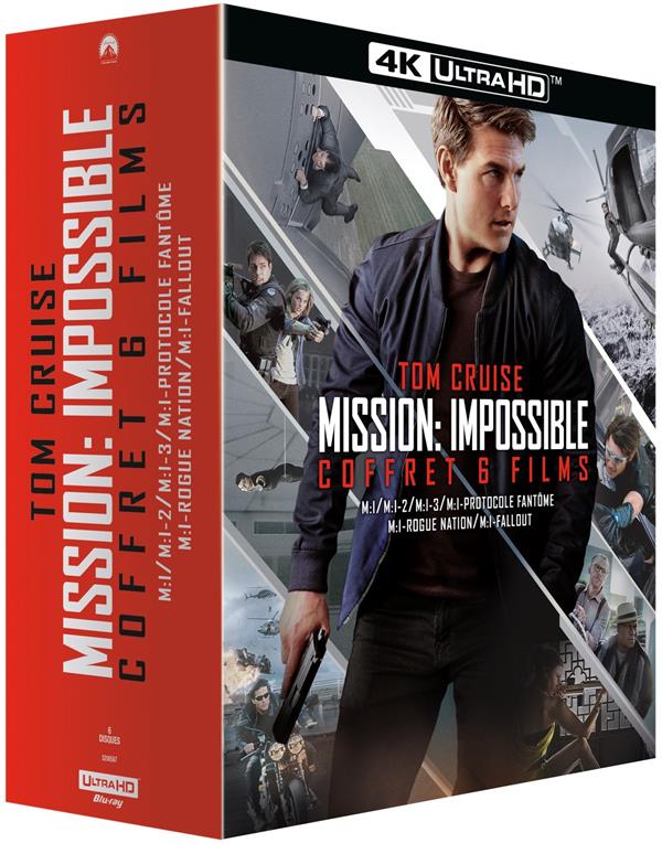 Mission : Impossible - Collection 6 films [4K Ultra HD]