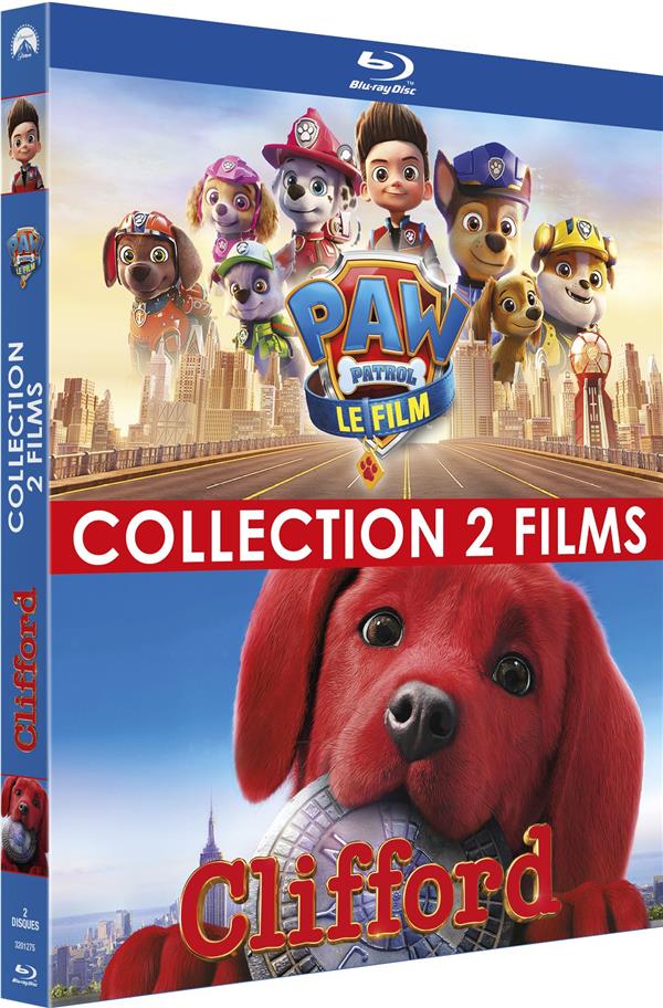 Coffret de wouf : Paw Patrol - Le film - La Pat' Patrouille + Clifford [Blu-ray]