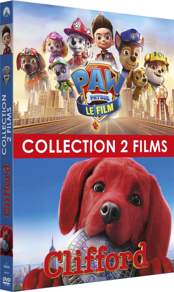 Coffret de wouf : Paw Patrol - Le film - La Pat' Patrouille + Clifford [DVD]