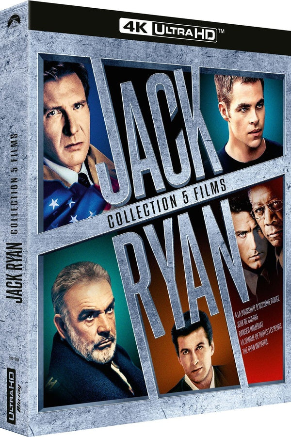 Jack Ryan, la collection secrète - Coffret 5 films [4K Ultra HD]