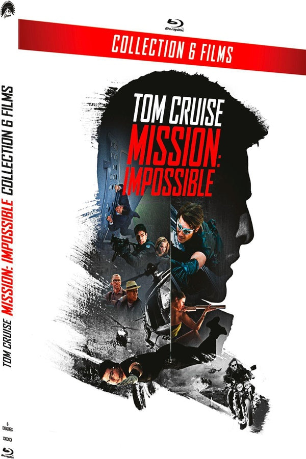 Mission : Impossible - Collection 6 films [Blu-ray]