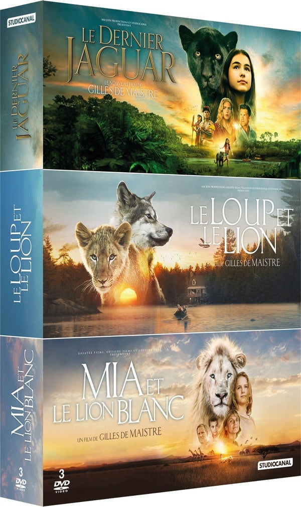 Le Dernier Jaguar + Le Loup et le lion + Mia et le loup blanc [DVD]