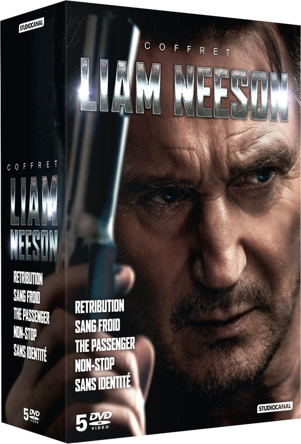 Coffret Liam Neeson : Retribution + Sang froid + The Passenger + Non-stop + Sans identité [DVD]