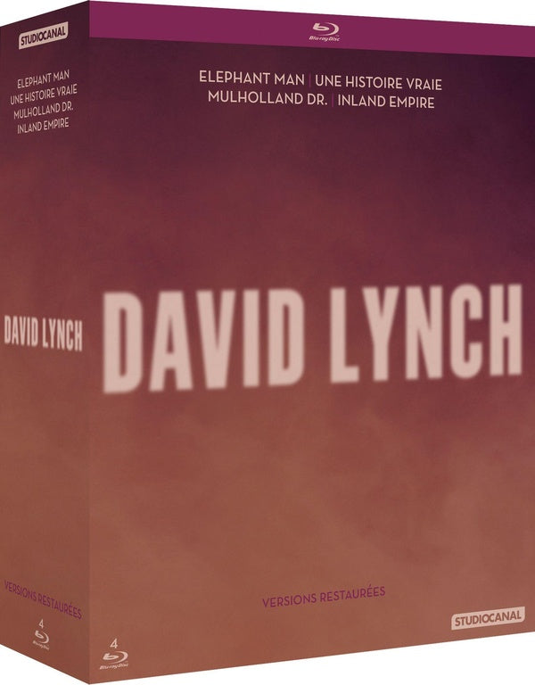 David Lynch - Coffret : Elephant Man + Une histoire vraie + Mulholland Drive + Inland Empire [Blu-ray]