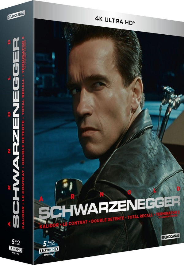 Arnold Schwarzenegger - Coffret : Kalidor + Le Contrat + Double détente + Total Recall + Terminator 2 [4K Ultra HD]