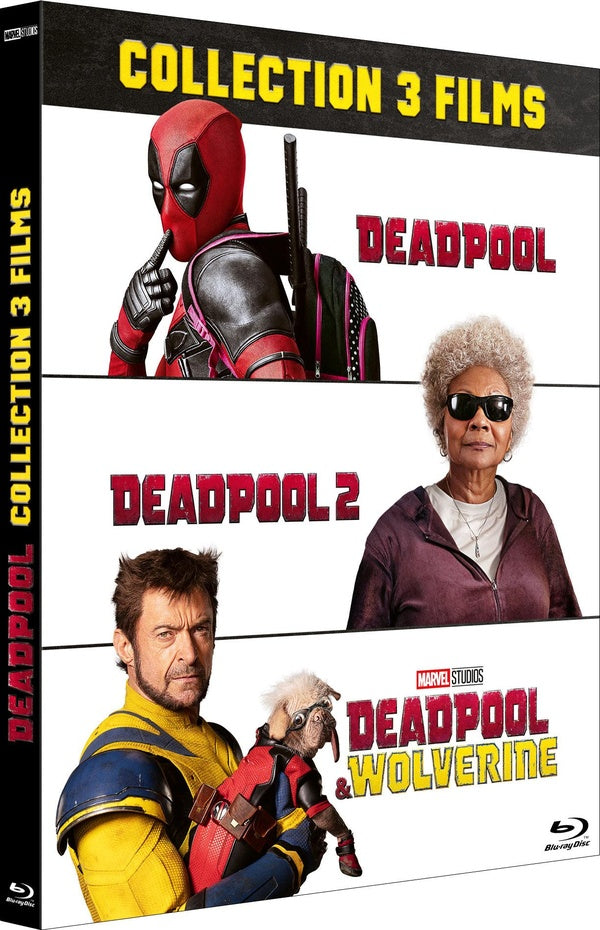 Deadpool 1 + 2 + Deadpool & Wolverine [Blu-ray]