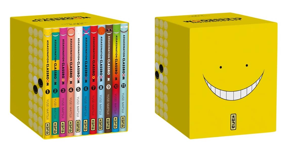 Assassination classroom : coffret Intégrale vol.1