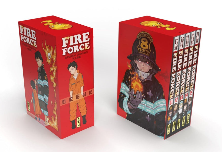 Fire force : coffret Tomes 1 à 5