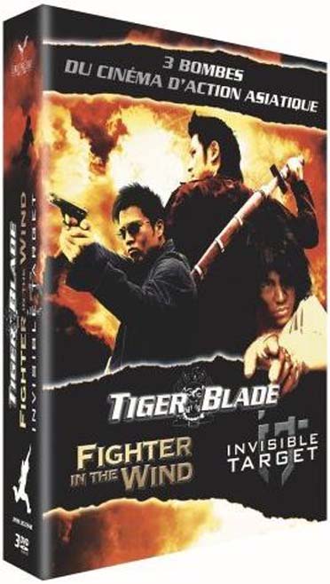 Coffret action asie : tiger blade ; invisible target ; fighter in the wind [DVD]