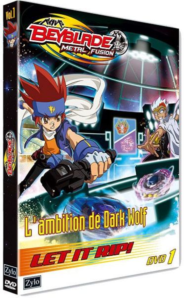 Beyblade Metal Fusion - Vol. 1 : L'ambition de Dark Wolf [DVD]