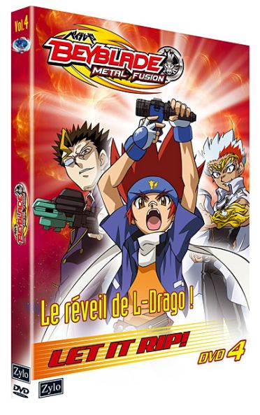 Beyblade Metal Fusion - Vol. 4 : Le réveil de L-Drago ! [DVD]