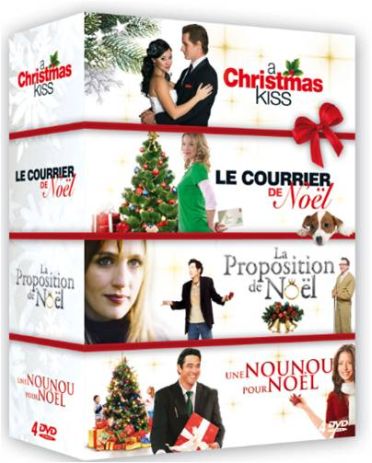 Noël - Coffret 4 films : A Christmas Kiss + Le courrier de Noël + La proposition de Noël + Une nounou pour Noël [DVD]