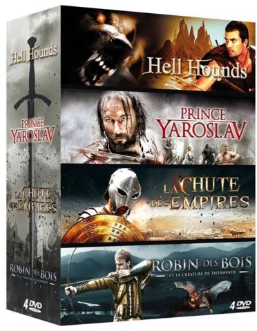 Coffret epique : hell hounds ; prince Yaroslav ; la chute des empires ; Robin des bois et la créature de Sherwood [DVD]