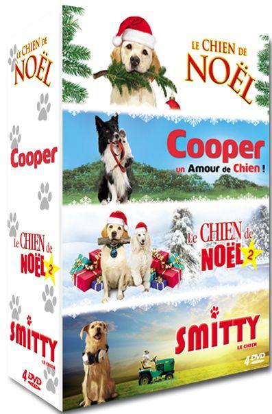 Chien n° 2 - Coffret 4 films : Le chien de Noël + Cooper, un amour de chien ! + Le chien de Noël 2 + Smitty le chien [DVD]