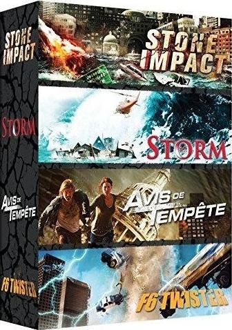 Catastrophe n° 2 : Avis de tempête + Stone Impact + F6 Twister + The Storm [DVD]