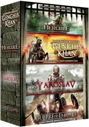 Grands héros : La Dernière bataille de Gengis Khan + Hercule : La vengeance d'un Dieu + La Guerre des Empires + Prince Yaroslav [DVD]