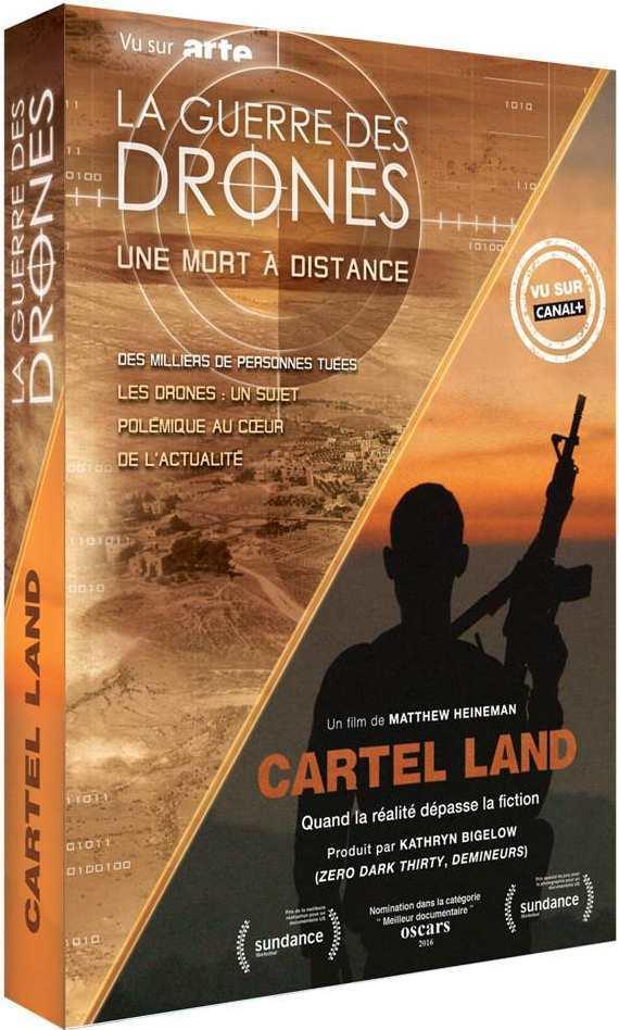 Guerres cachées : La Guerre des drones + Cartel Land [DVD]