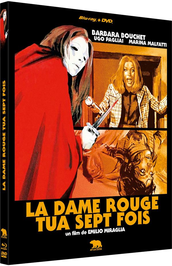 La Dame rouge tua sept fois [Blu-ray]