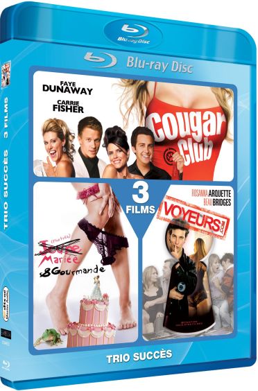 Cougar Club + Jeune mariée et gourmande + Voyeurs.com [Blu-ray]