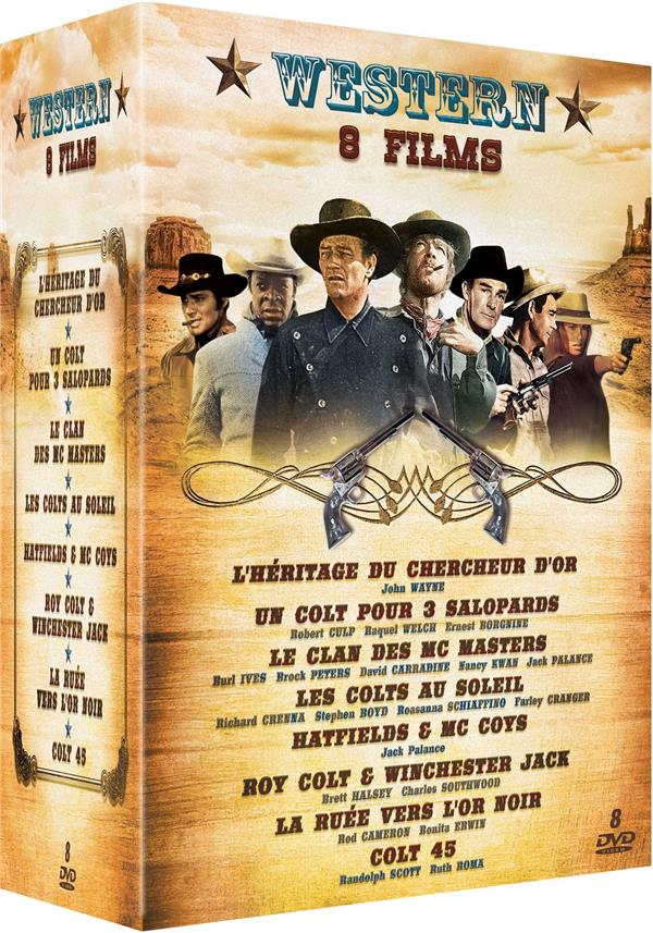 Western - Coffret 8 films [DVD]