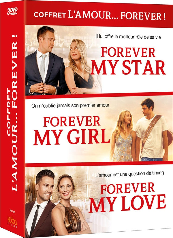 L'Amour... Forever - Coffret 3 films : Forever My Girl + Forever My Star + Forever My Love [DVD]