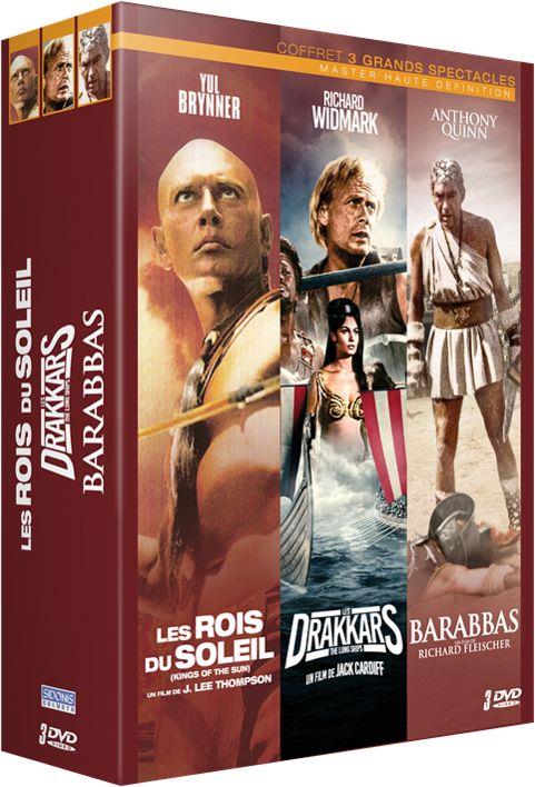 Grands spectacles : Les Drakkars + Barabbas + Les Rois du soleil [DVD]