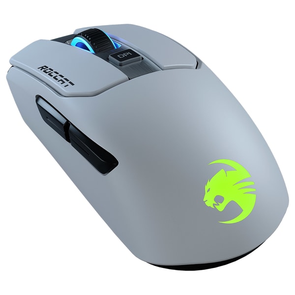 Roccat - Souris de jeu sans fil Kain 202 AIMO Blanche