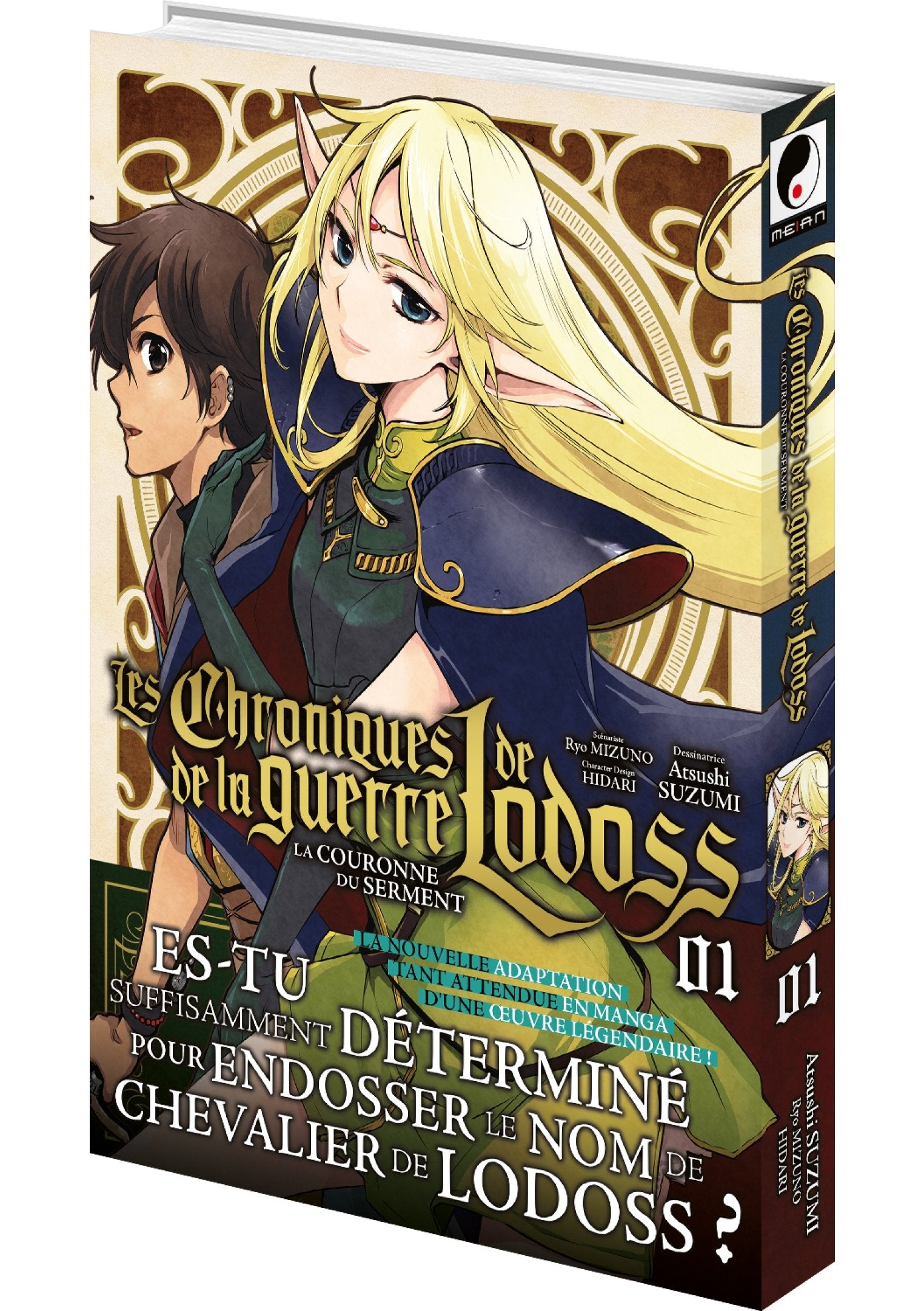 Les chroniques de la guerre de Lodoss : la couronne du serment Tome 1