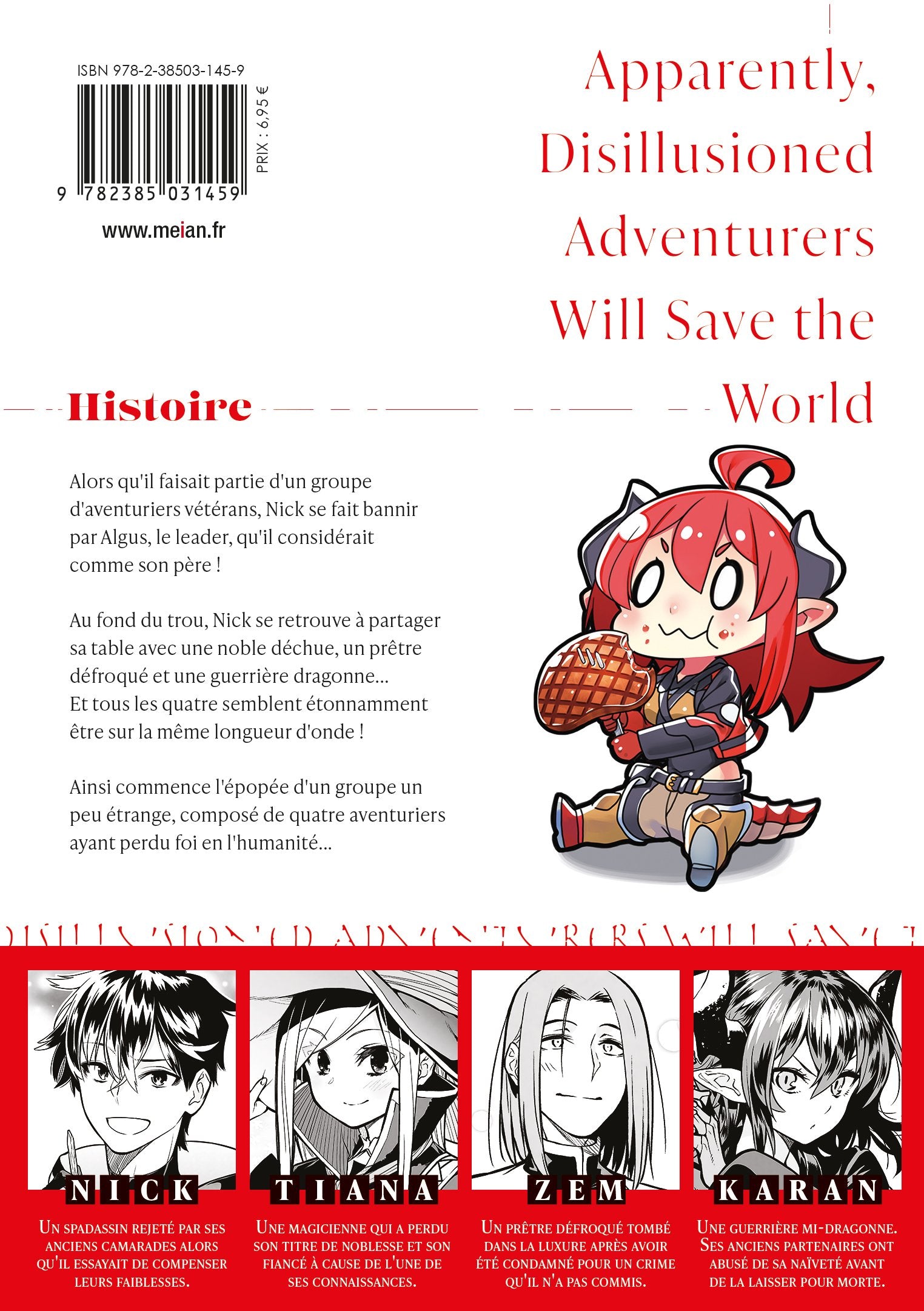 Apparently, Disillusioned Adventurers Will Save the World - Tome 01 - Livre (Manga)