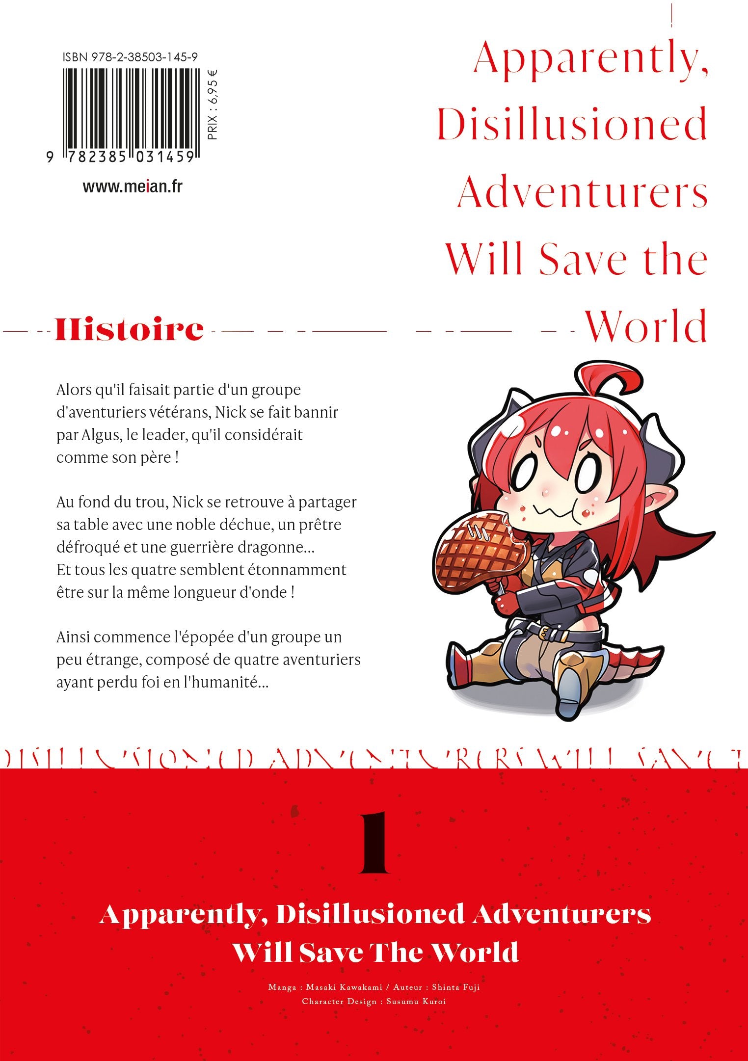 Apparently, Disillusioned Adventurers Will Save the World - Tome 01 - Livre (Manga)