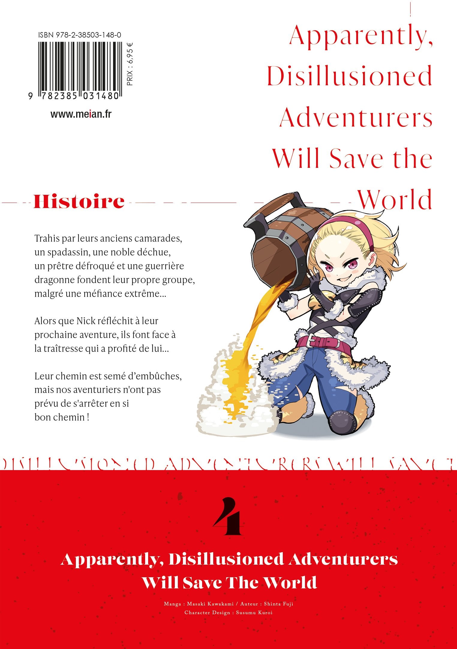 Apparently, Disillusioned Adventurers Will Save the World - Tome 04 - Livre (Manga)