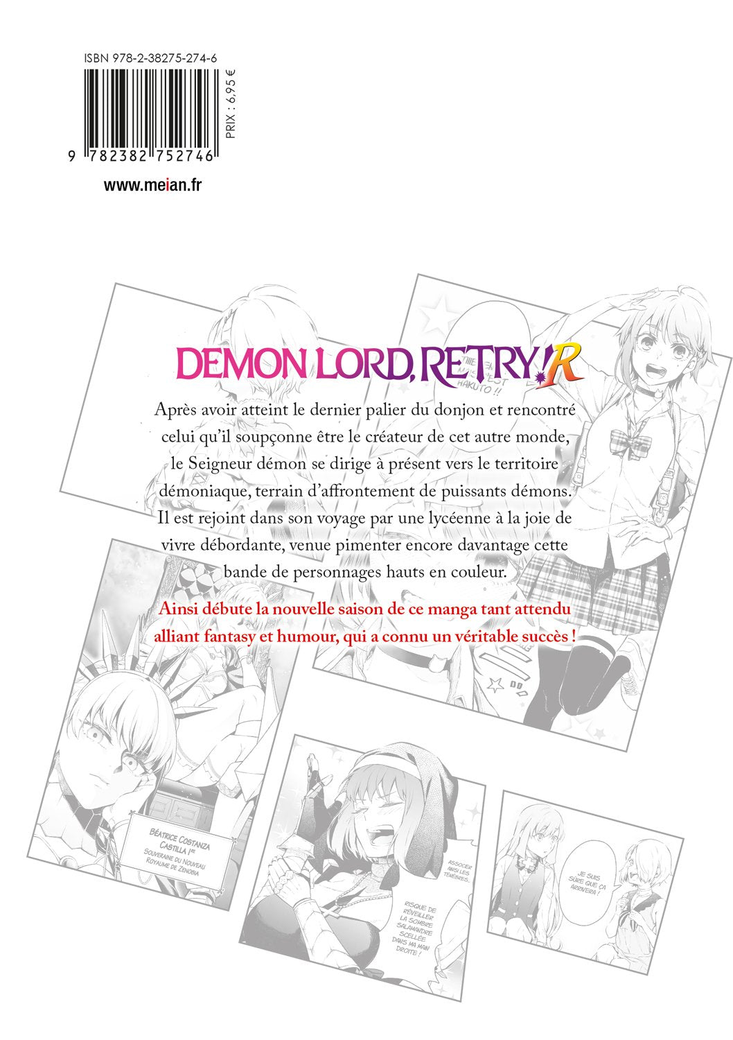 Demon Lord, retry R ! Tome 1