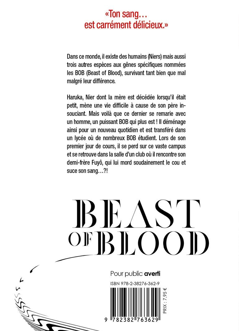 Beast of blood Tome 1