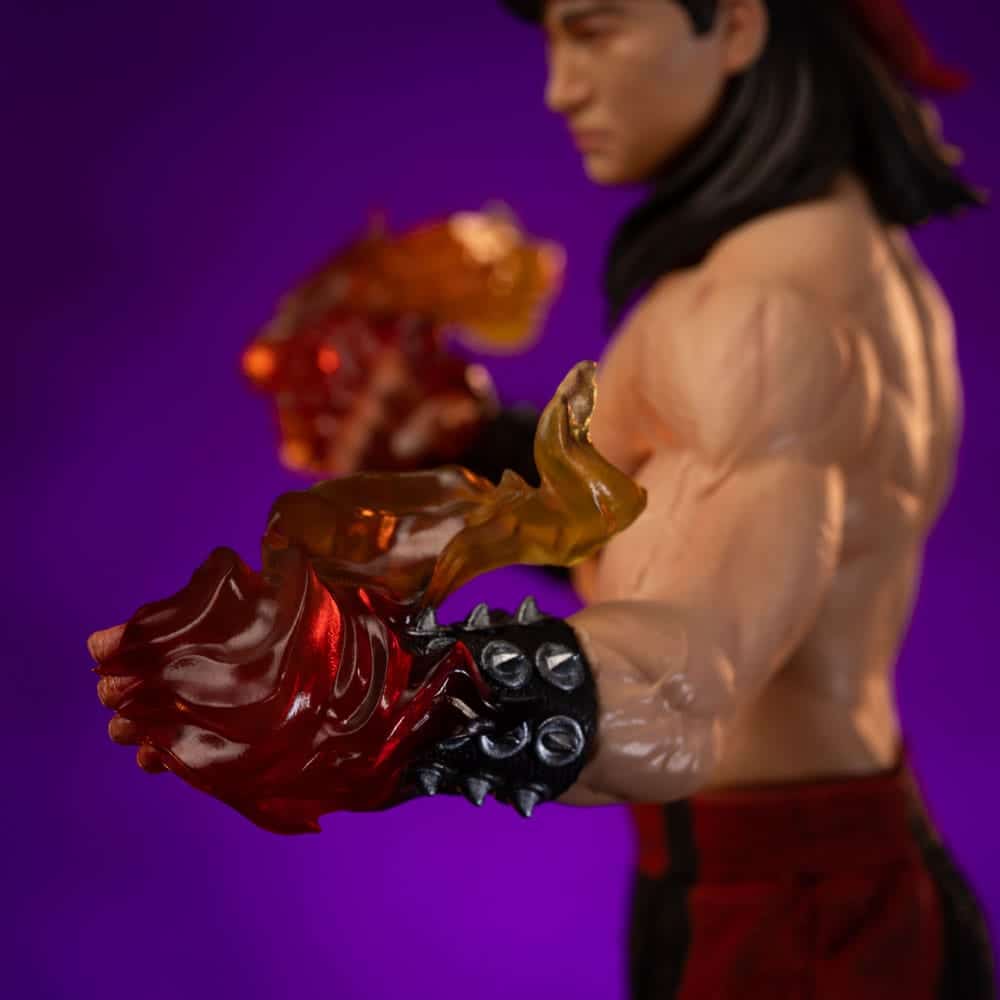 Iron Studios - Art Scale 1/10 - Mortal Kombat - Liu Kang Statue 23cm