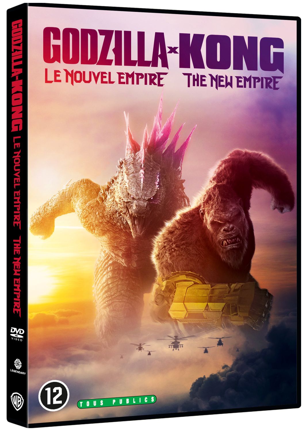 Godzilla x Kong : Le Nouvel Empire [DVD/Blu-ray/4K UHD à la location]