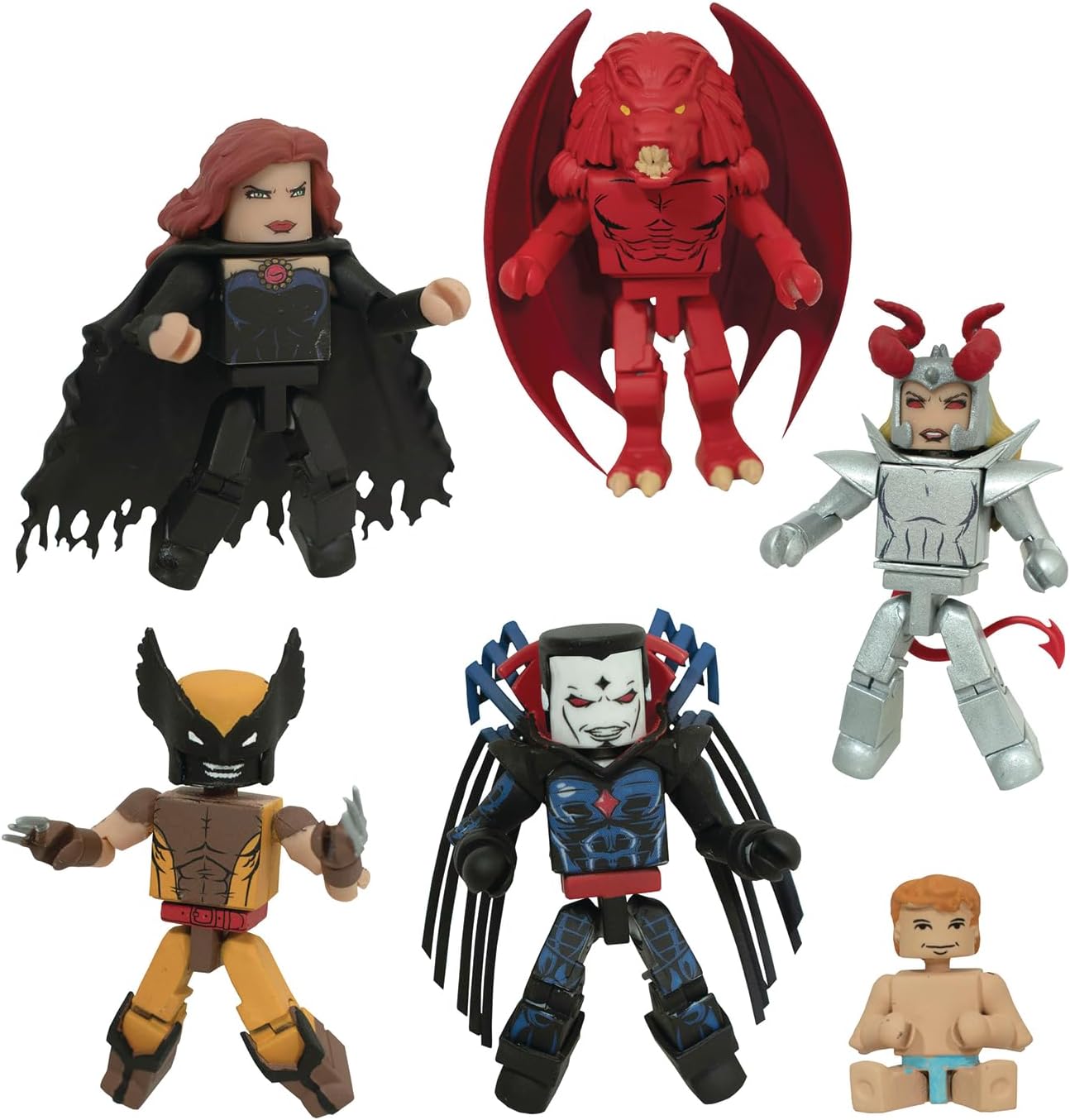 Diamond Select Toys - Marvel Minimates - Coffret Figurines X-Men'87 "Inferno"