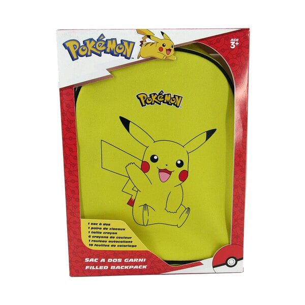 Pokémon - Sac de papeterie 20 pièces