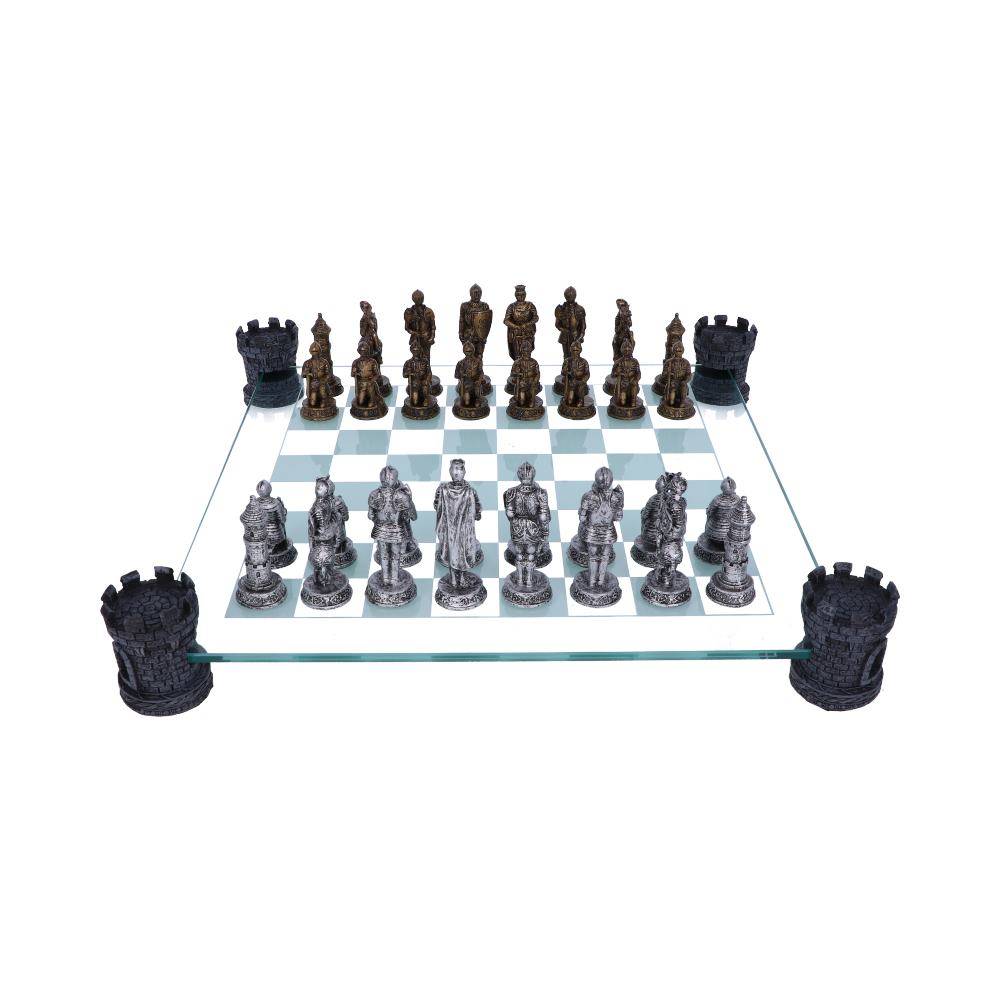 Medieval Knight Chess Set 43cm