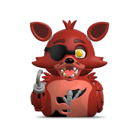 Numskull - TUBBZ Canard de bain - Five Nights at Freddy's - Foxy (Première Édition) - 9cm