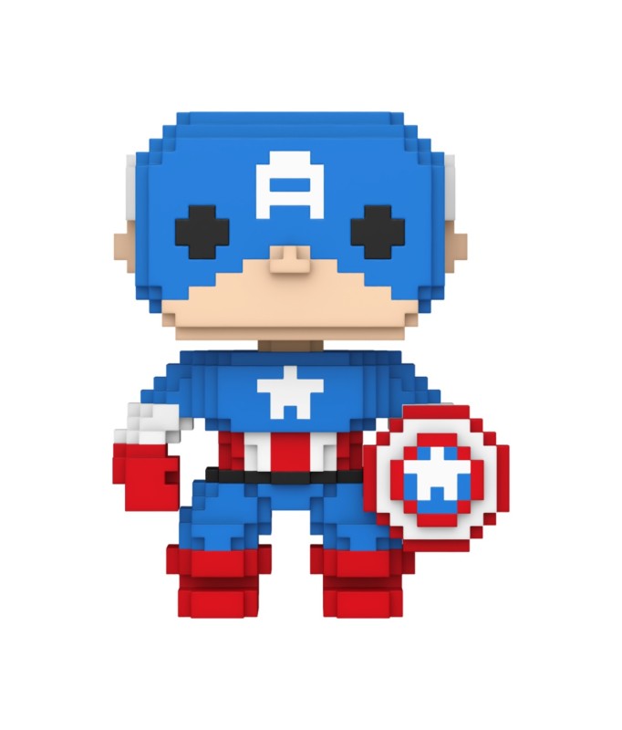 Funko Pop! Marvel: 8-Bit - Captain America