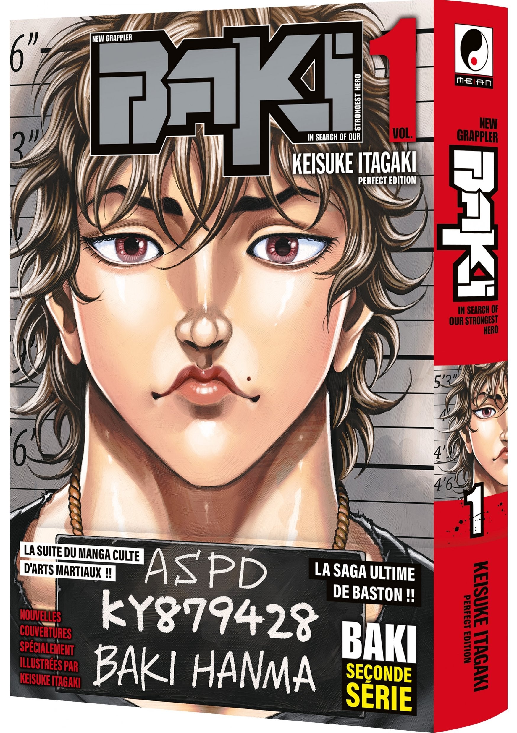 New grappler Baki Tome 1