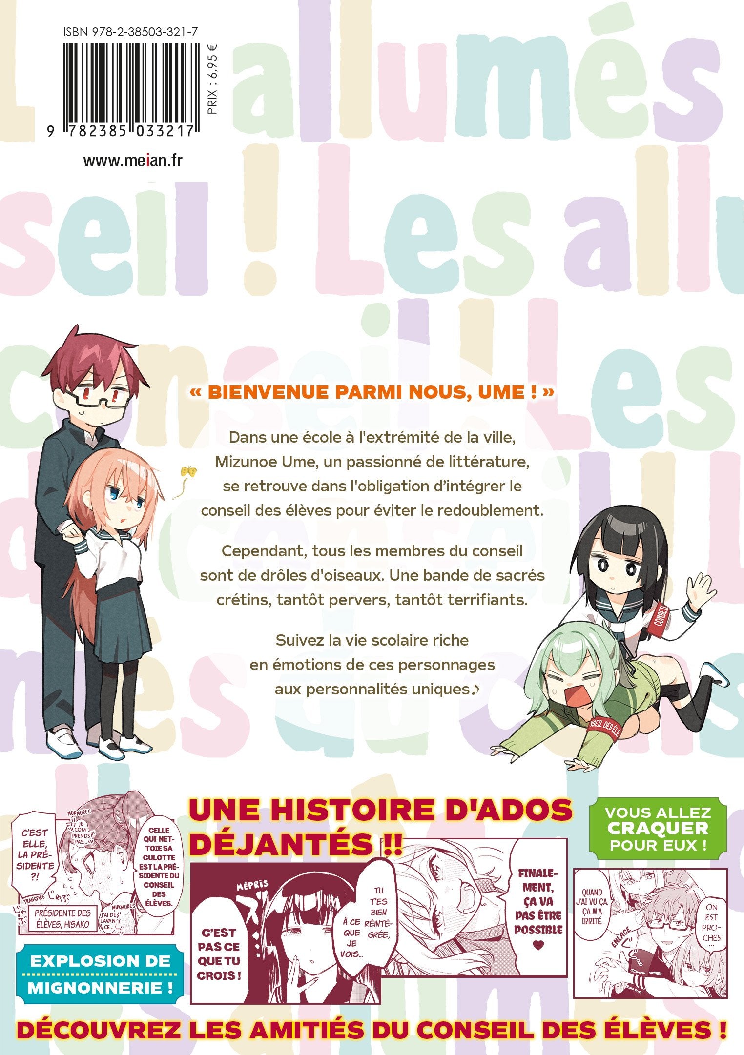 Les allumés du conseil ! - Tome 01 - Livre (Manga)