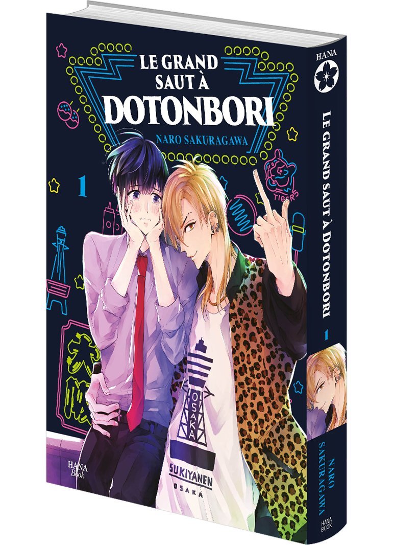 Le grand saut à Dotonbori - Tome 01 - Livre (Manga) - Yaoi - Hana Book