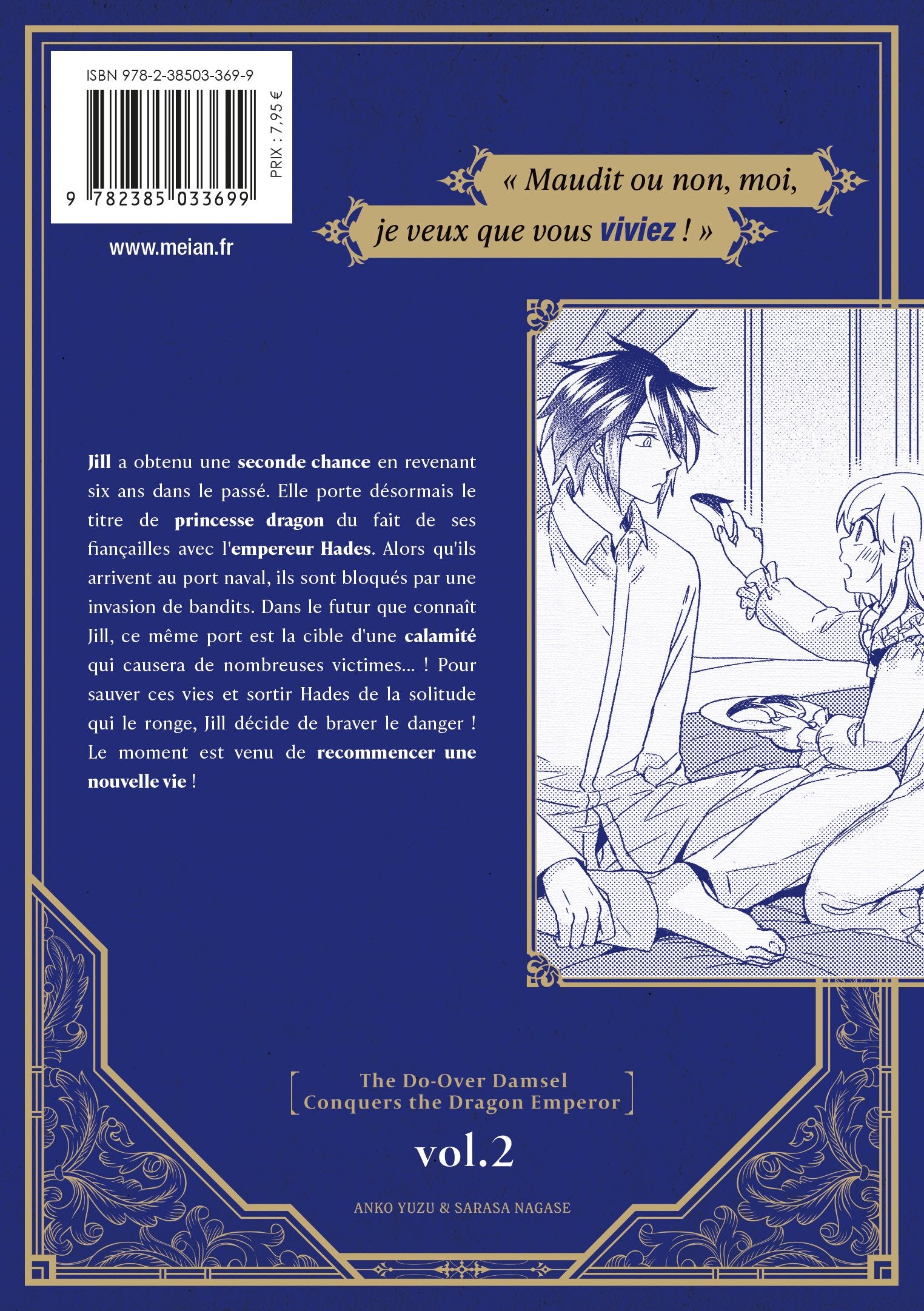 The Do-Over Damsel Conquers the Dragon Emperor - Tome 02 - Livre (Manga)