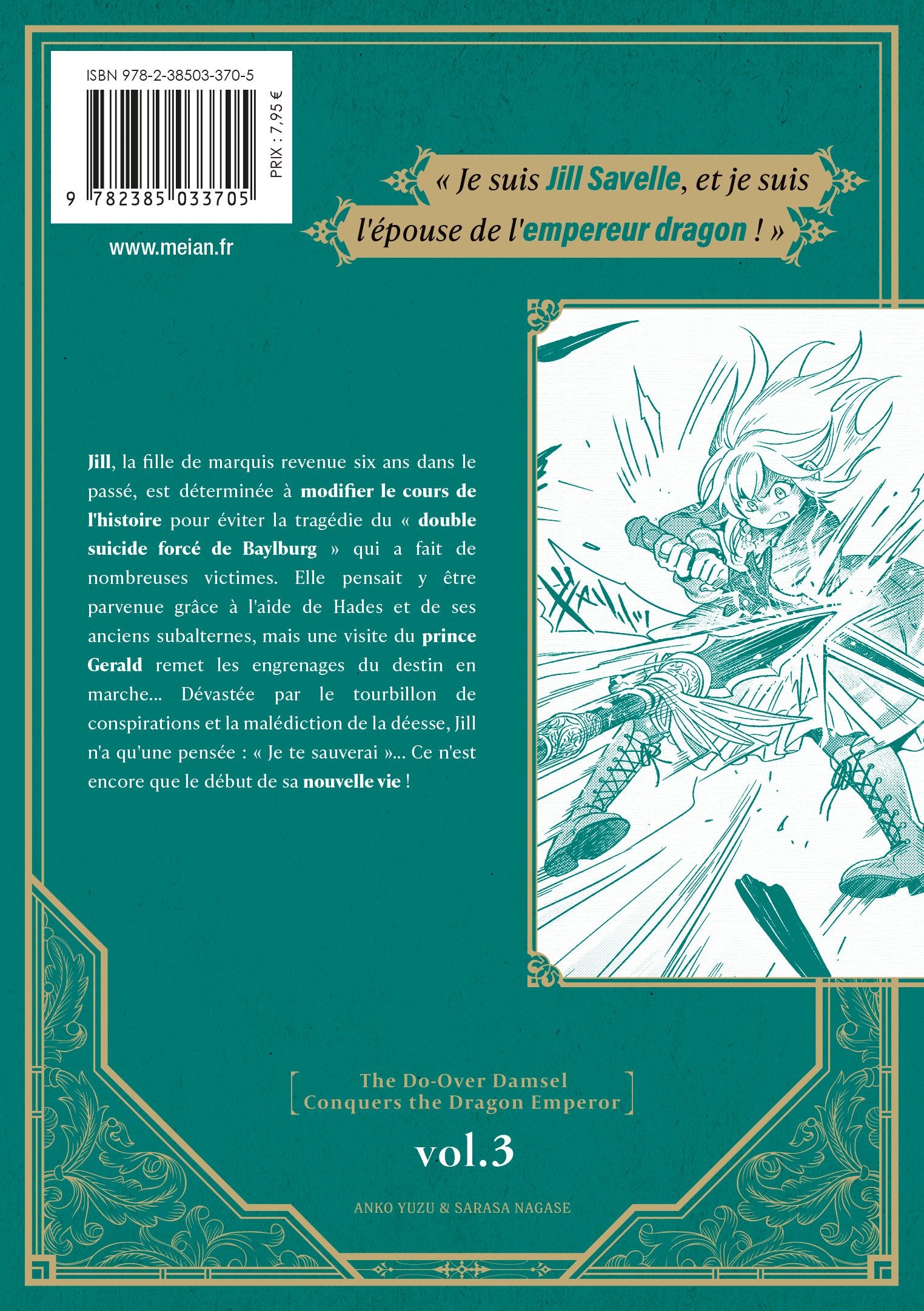 The do-over damsel conquers the dragon emperor Tome 3