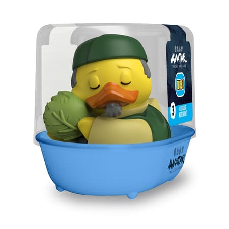 Numskull - TUBBZ Canard de bain - Avatar, le dernier maître de l'air - Marchand de choux (Première Édition) - 9cm